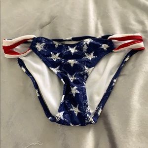 American flag bikini bottoms